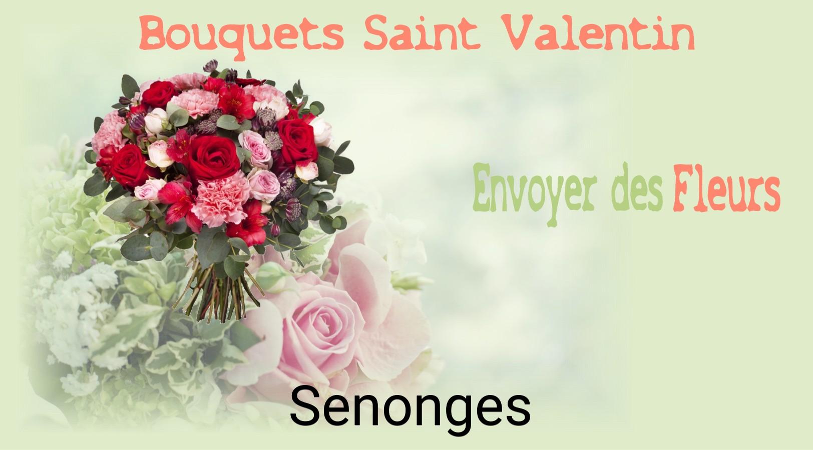Roses de Saint-Valentin livrées à Senonges